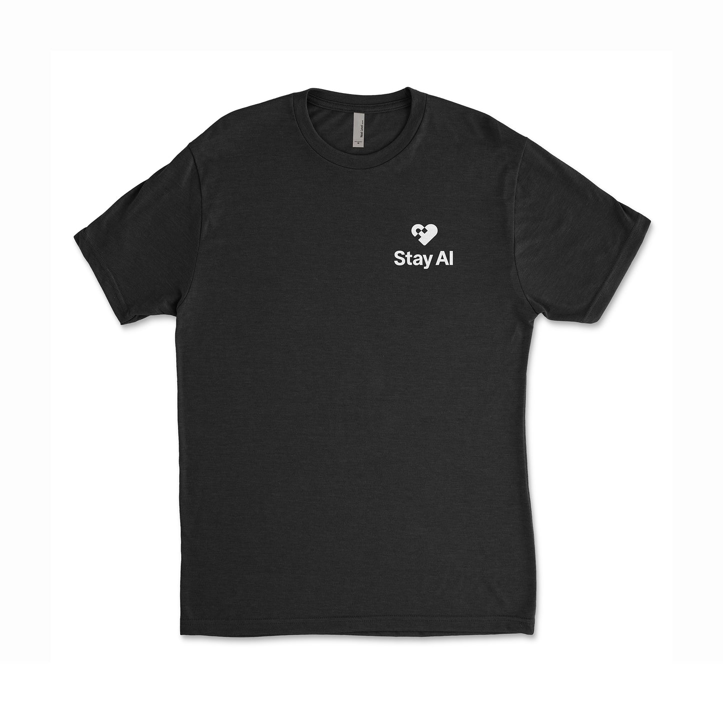 Stay AI Stacked Logo Tee