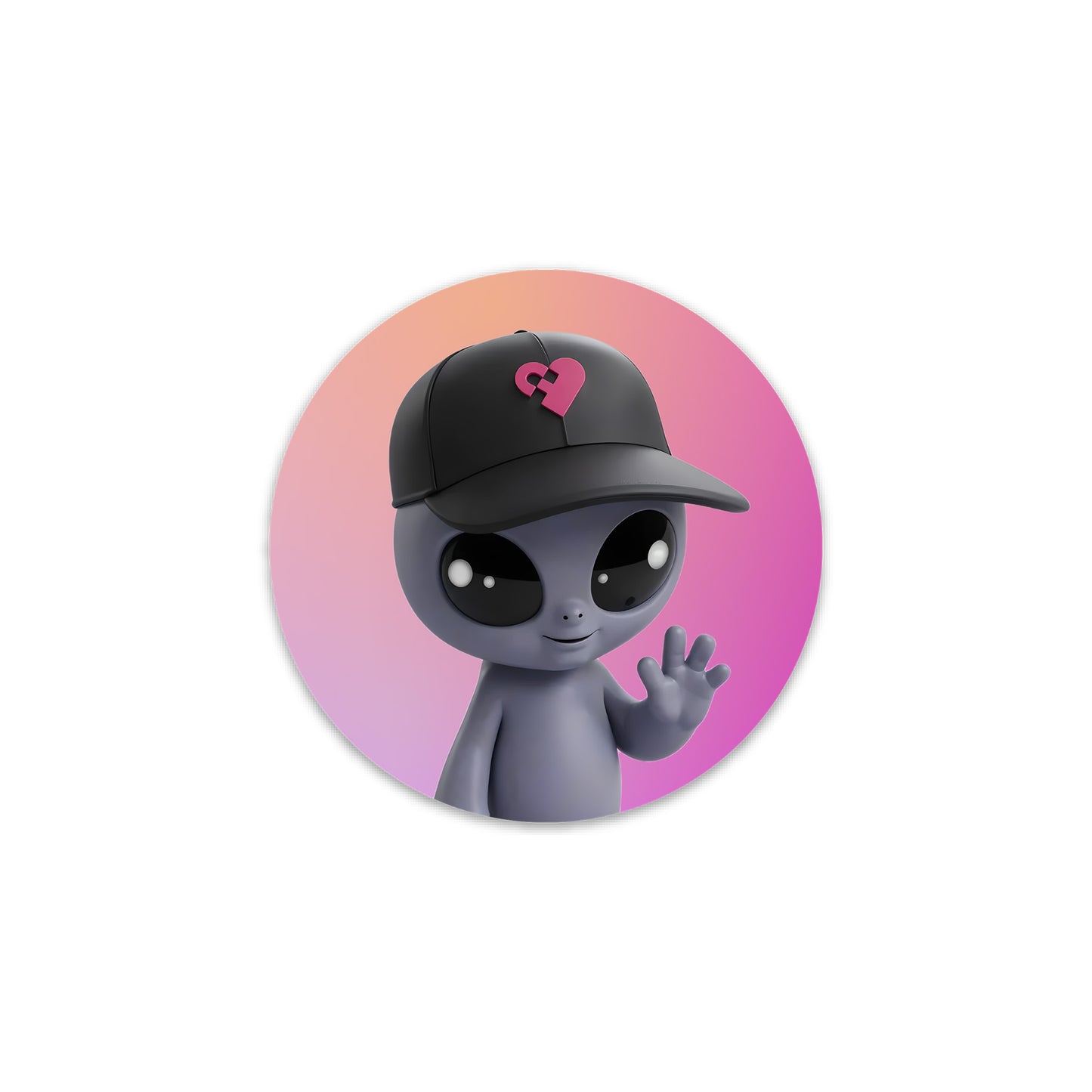 Staylien Circle Sticker