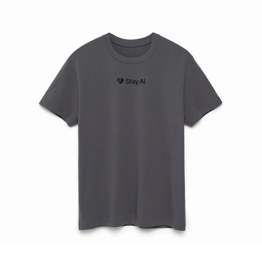 Stay AI Dark Mode Tee