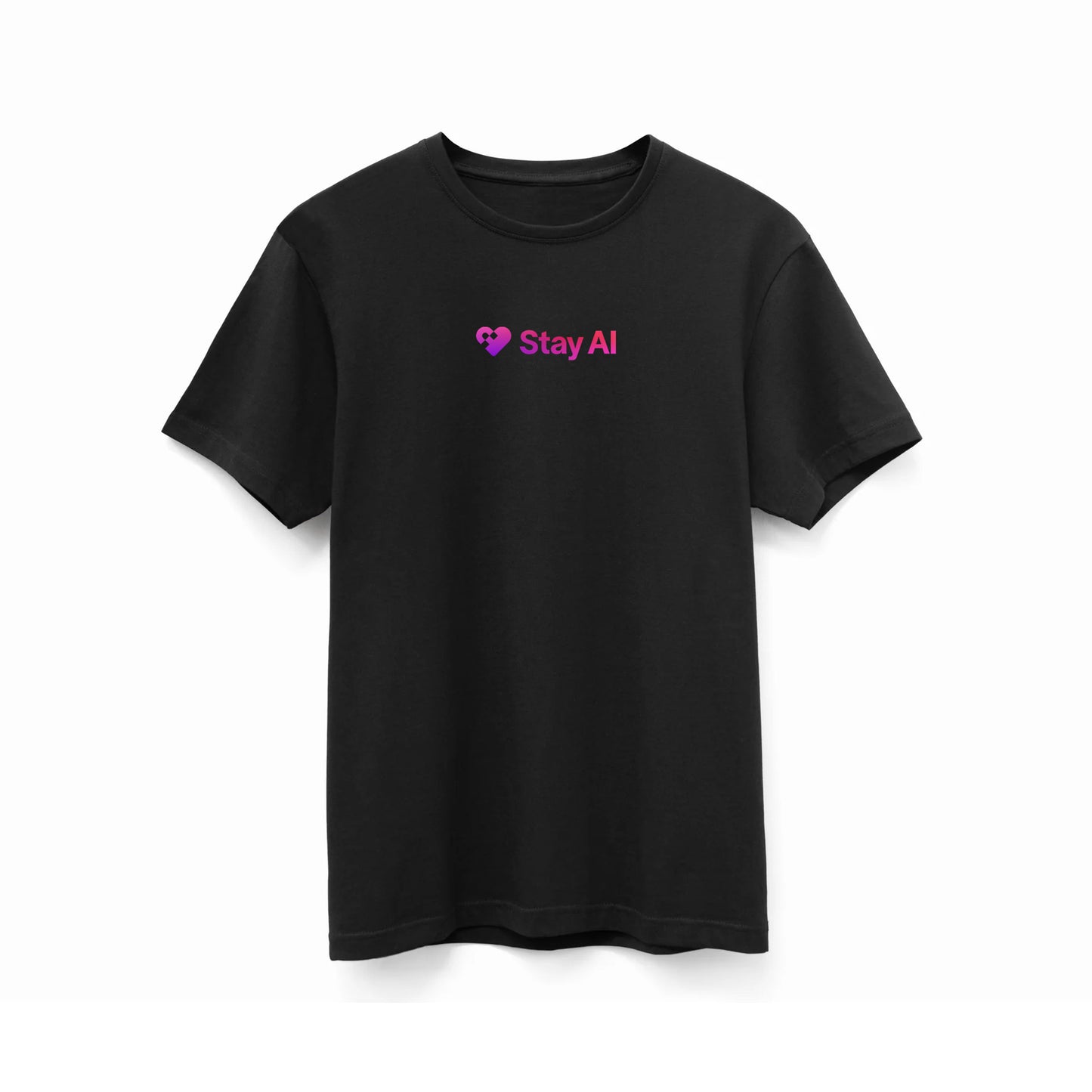 Stay AI Horizontal Gradient Logo Tee