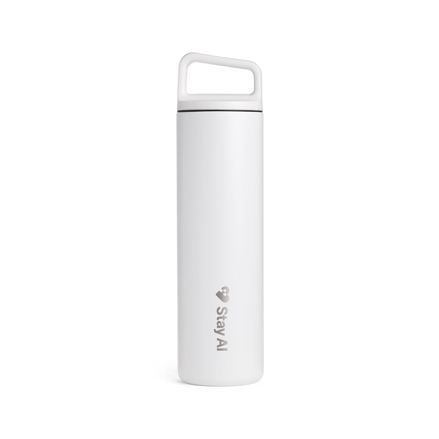 Stay AI 20 oz Water Bottle - White