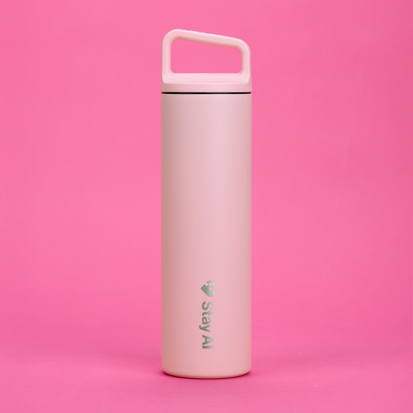 Stay AI 20 oz Water Bottle - Pink